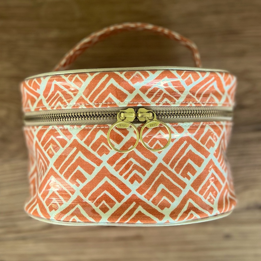 Pottery Barn Train Case Travel Bag Makeup Case